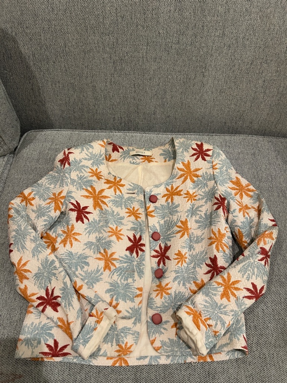 Palm trees  Button Jacket from Sessum